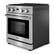 Angle. Thor Kitchen - 4.8 Cu. Ft. Freestanding LP Gas Convection Range - Stainless Steel.