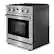 Angle. Thor Kitchen - 4.8 Cu. Ft. Freestanding Gas Convection Range - Stainless Steel.