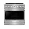 Front. Thor Kitchen - 6.0 Cu. Ft. Freestanding LP Gas Convection Range - Stainless Steel.