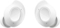 Front. Samsung - Geek Squad Certified Refurbished Galaxy Buds FE Wireless Earbud Headphones - White.