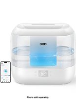 Dreo - Ultrasonic 1.06 Gal. Smart Cool Mist Humidifier - White - Front_Zoom