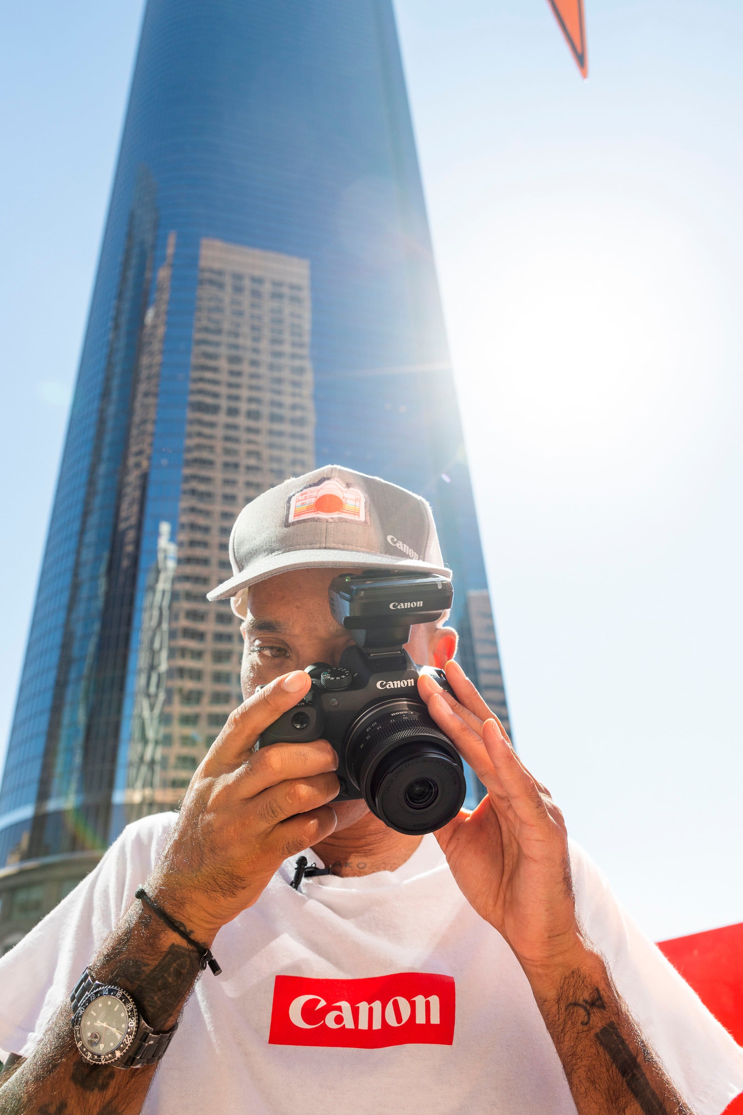 Alt View 14. Canon - RF-S10-18mm F4.5-6.3 IS STM Ultra-Wide Angle Zoom Lens for EOS R-Series Cameras - Black.