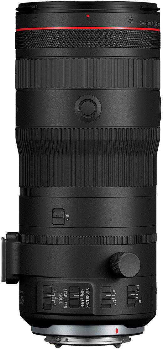 Left. Canon - RF24-105mm F2.8 L IS USM Z Standard Zoom Lens for EOS R-Series Cameras - Black.