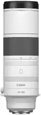 Front. Canon - RF200-800mm F6.3-9 IS USM Telephoto Zoom Lens for EOS R-Series Cameras - White.