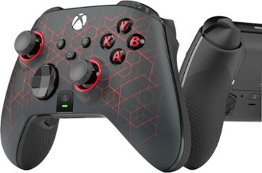 CORSAIR - SCUF Instinct Pro Fracture Custom Wireless Performance Controller for Xbox Series X|S, Xbox One, PC, and Mobile - Fracture - Front_Zoom