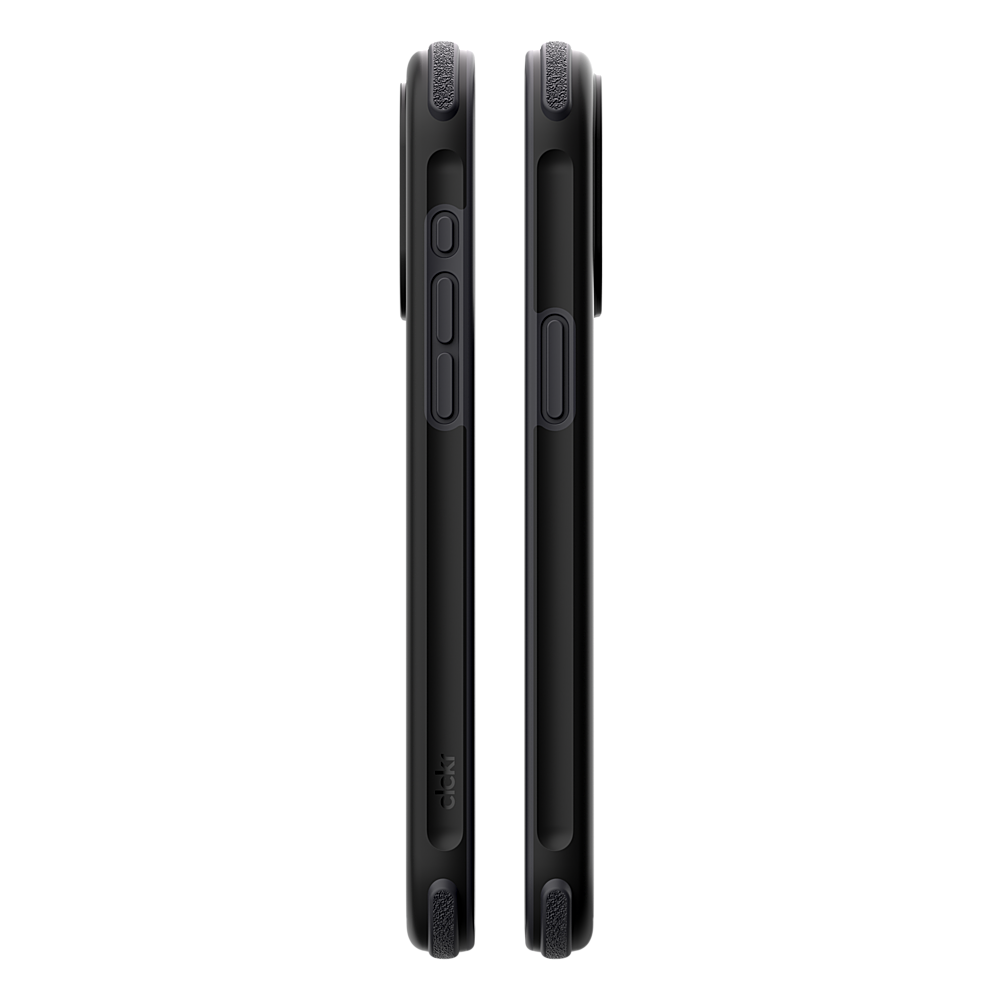 Alt View 2. CLCKR - G-Form Protection Carbon MagSafe Case for Apple iPhone 15 Pro Max 6.7" - Black/Grey.