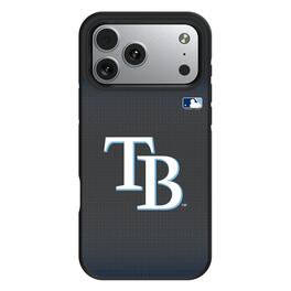 Keyscaper - MLB - Tampa Bay Rays Bump Case with 8.2ft Drop Protection - 16 Plus - Black