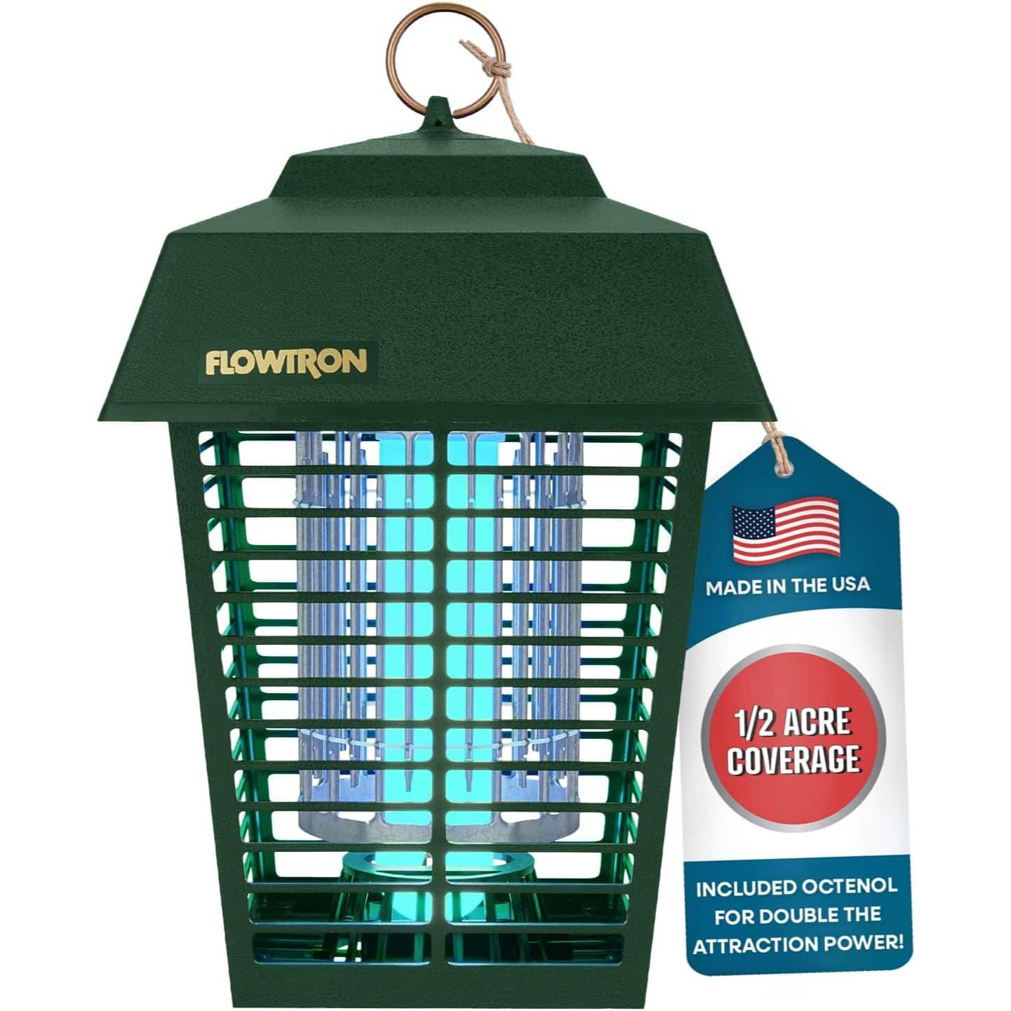 1/2 Acre Electric Bug Zapper, Dual Lure, 15W UV, Octenol, 5600V, USA Made UL Cert price history on PriceWatchPro