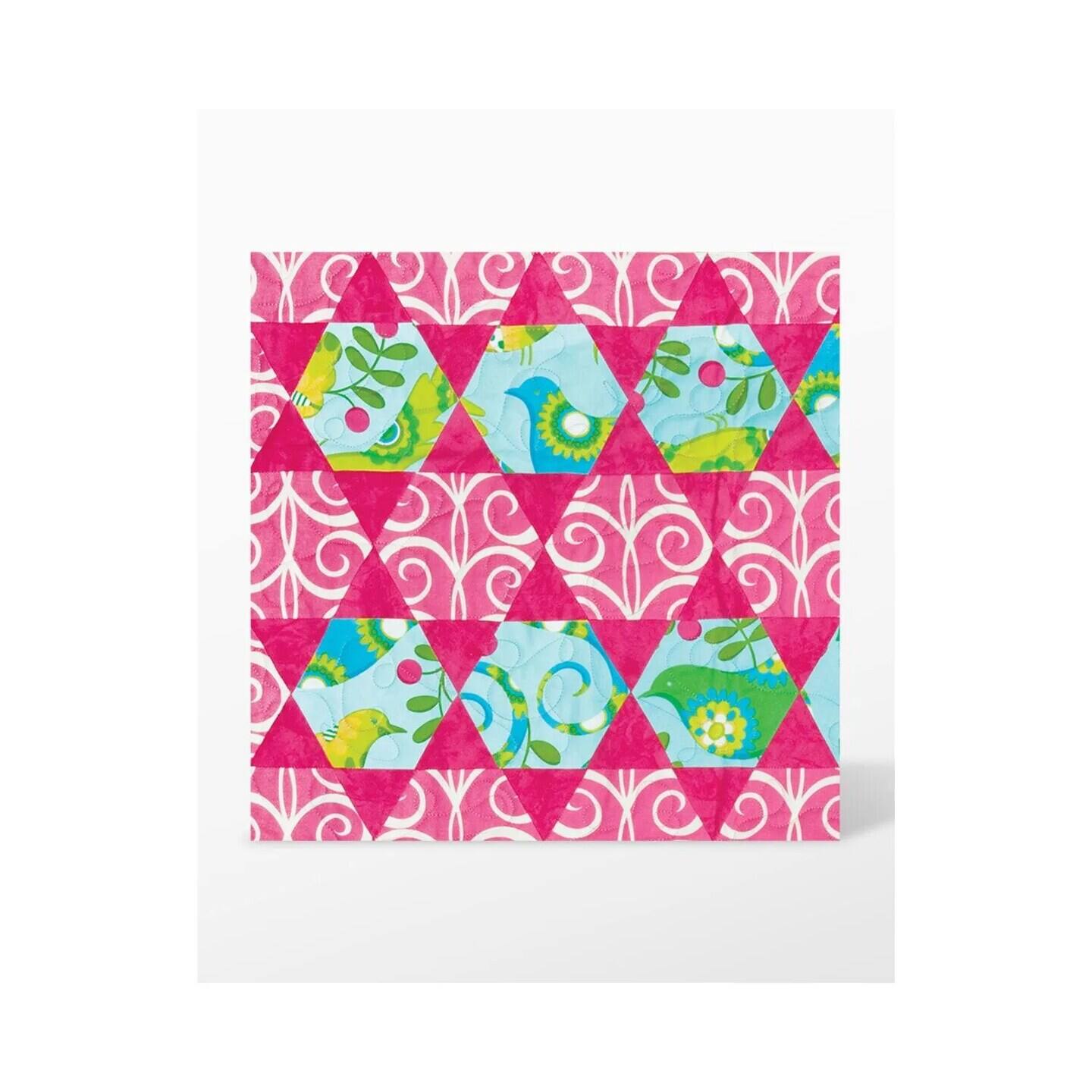 Alt View 2. AccuQuilt - GO! Fabric Cutting Dies; Hexagons (550-11) - Multicolor.