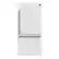Front. Forno Appliances - Milano Espresso 17.2 Cu. Ft. Counter-Depth Bottom Freezer Refrigerator with Right Swing Door, Antique Brass Handles - White.