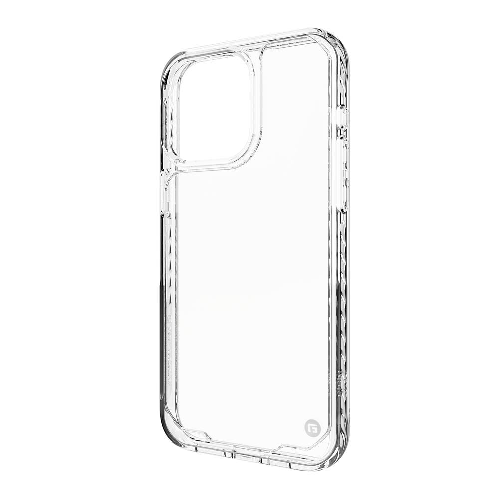 Alt View 1. CLCKR - G-Form Protection Diamond Non-MagSafe Case for Apple iPhone 15 Pro Max 6.7" - Clear.