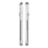 Alt View 2. CLCKR - G-Form Protection Diamond Non-MagSafe Case for Apple iPhone 15 Pro Max 6.7" - Clear.
