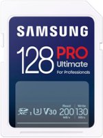 Samsung - Pro Ultimate 128GB SDXC Memory Card - Front_Zoom