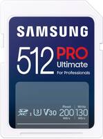 Samsung - Pro Ultimate 512GB SDXC Memory Card - Front_Zoom
