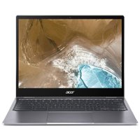 Acer 713 13.5" Touchscreen Chromebook Core i3-10110U 2.10GHz 4GB 64GB ChromeOS - Refurbished - Steel Gray - Front_Zoom