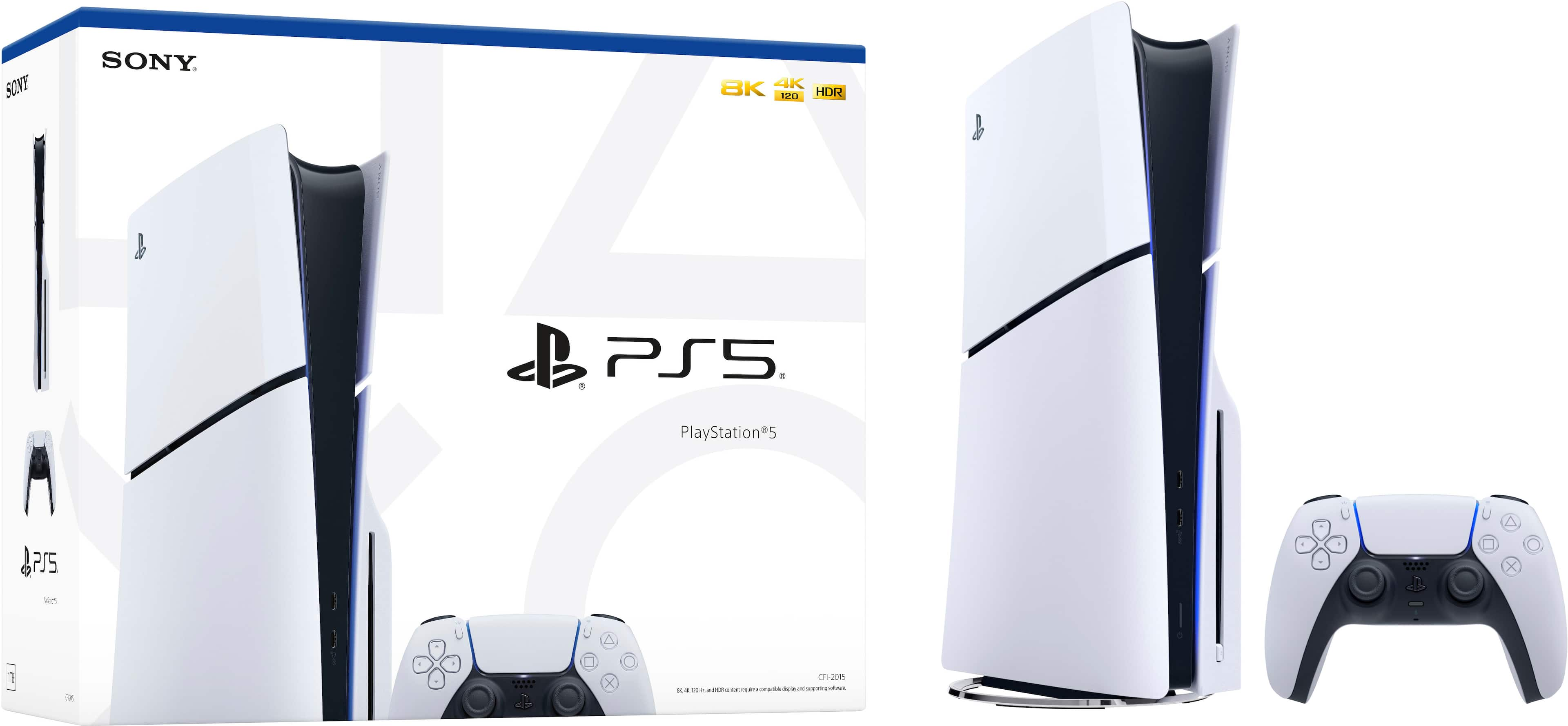 Sony Interactive Entertainment PlayStation 5 Slim Console White 1000039671  - Best Buy