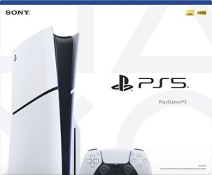 Sony - PlayStation 5 Slim Console - White - Front_Zoom
