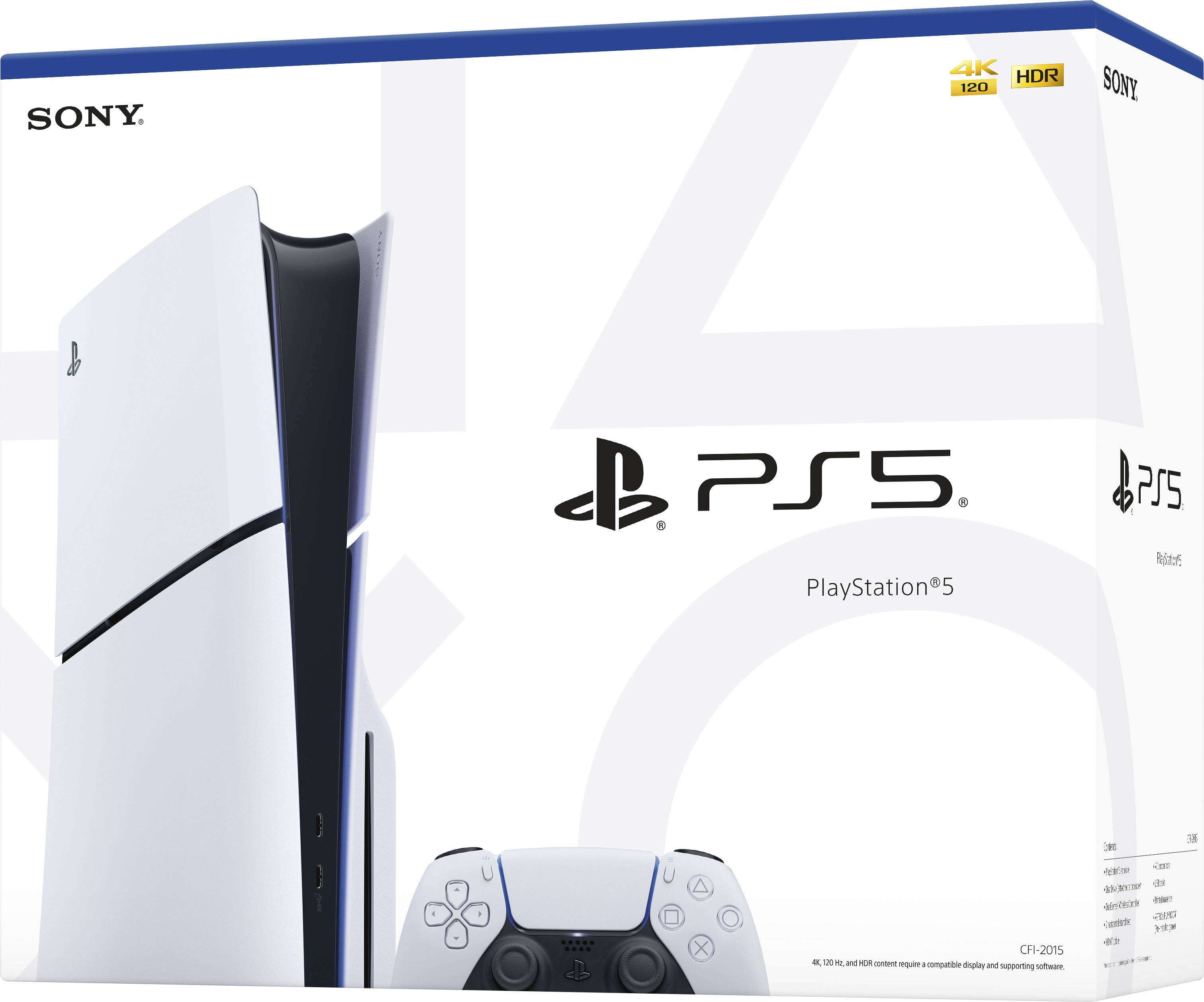 Sony Interactive Entertainment PlayStation 5 Slim Console White 1000039671  - Best Buy