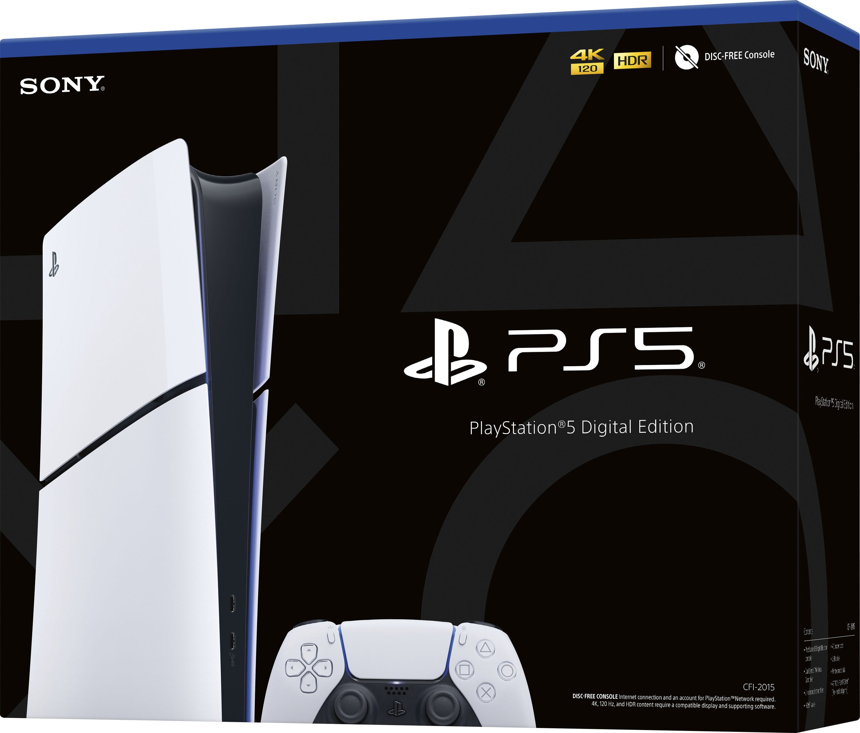 Sony PlayStation 5 Slim Console Digital Edition White 1000039670