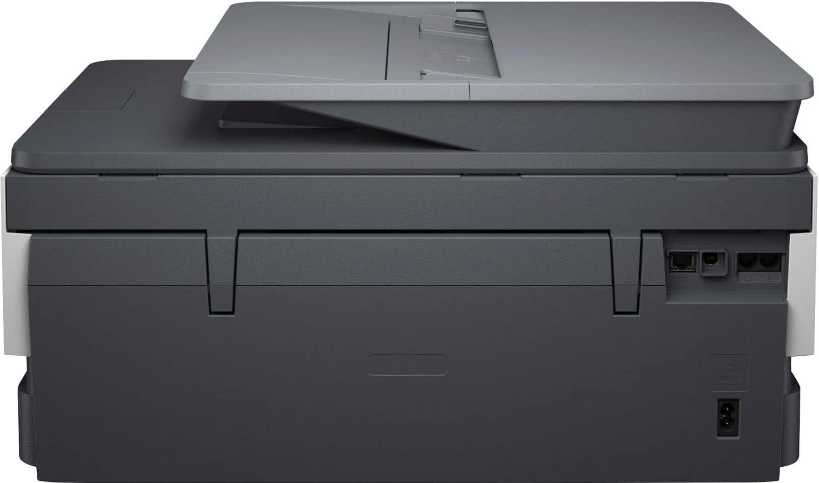 Alt View 14. HP - OfficeJet Pro 8034e Wireless All-In-One Inkjet Printer - Refurbished - White.