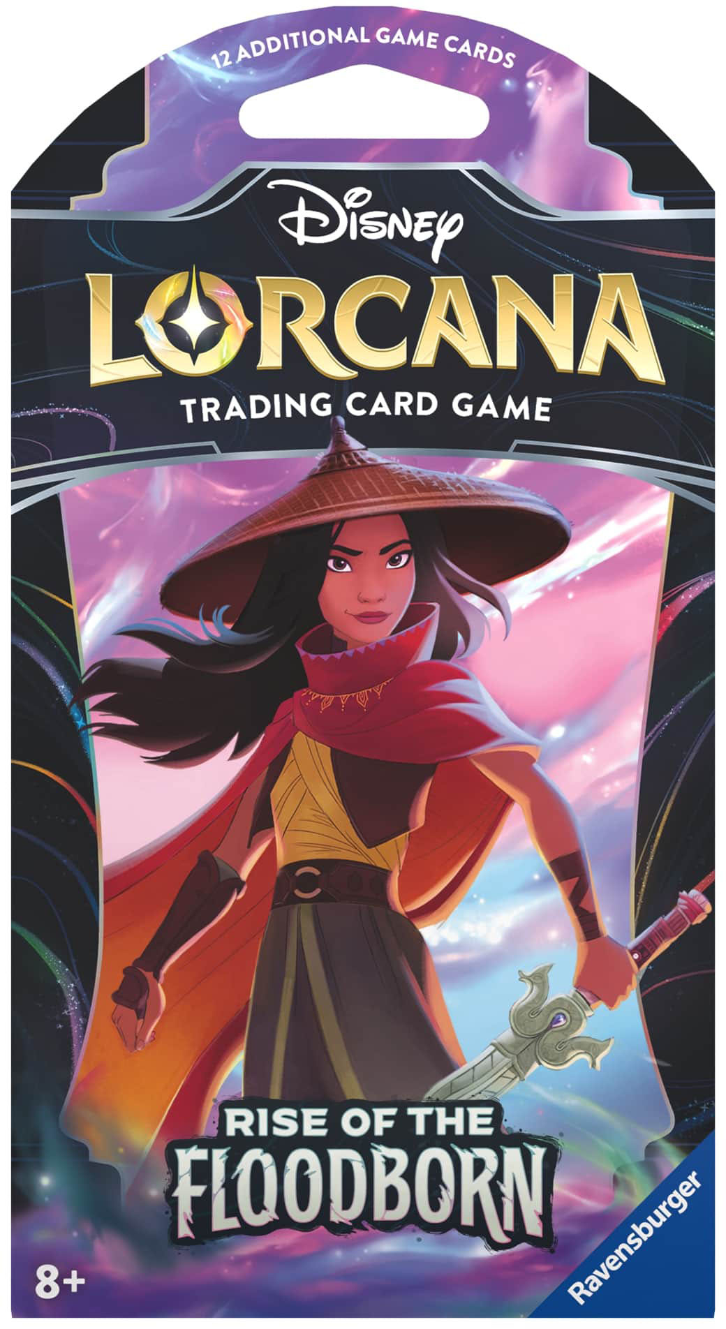 Angle View: Disney - Lorcana: Rise of the Floodborn - Sleeved Booster - Styles May Vary