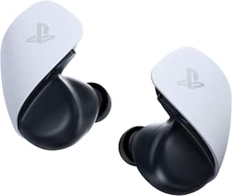 Front. Sony - PULSE Explore Wireless Gaming Earbuds - for PS5 - White.