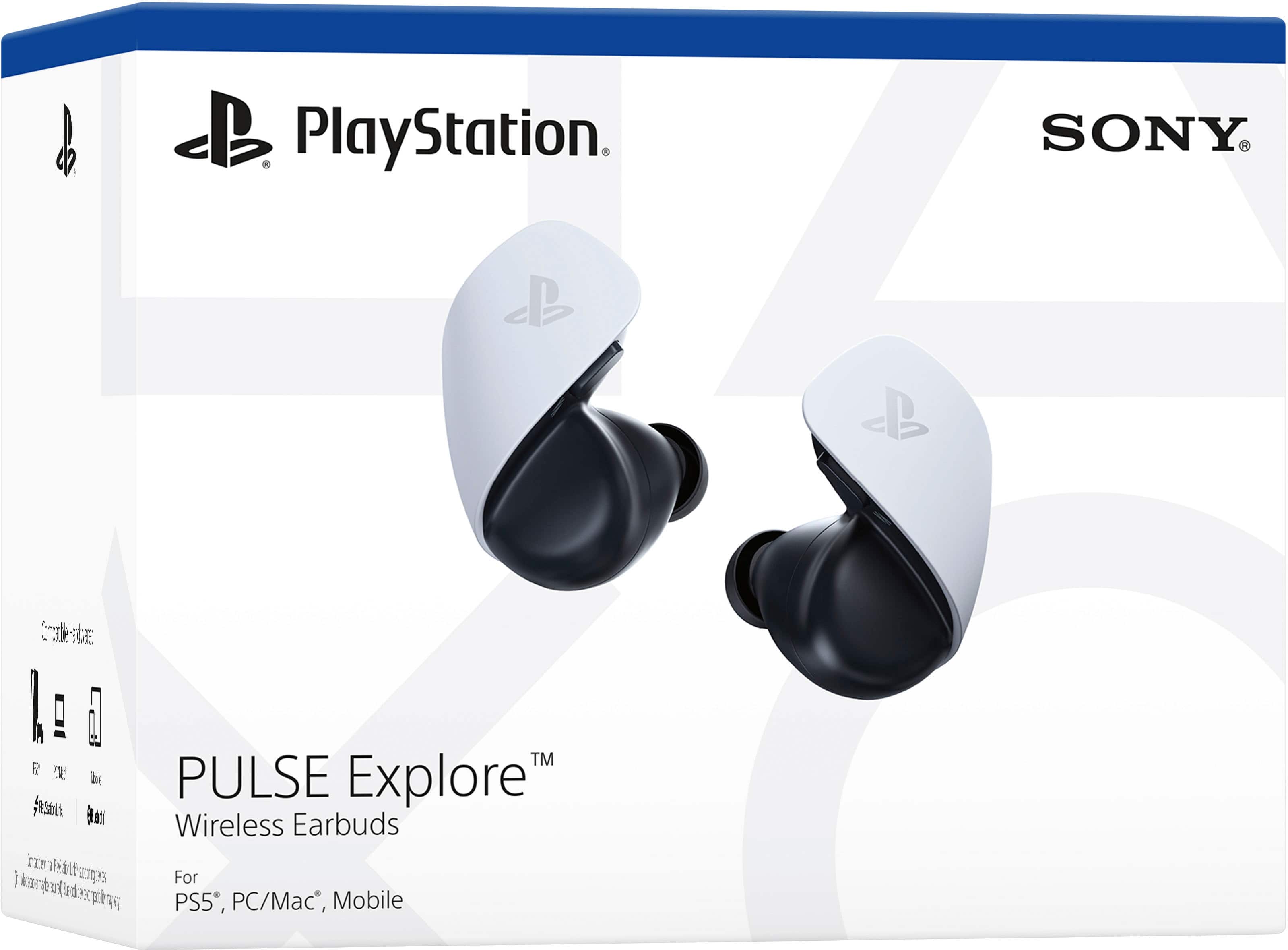 Alt View 15. Sony - PULSE Explore Wireless Gaming Earbuds - for PS5 - White.