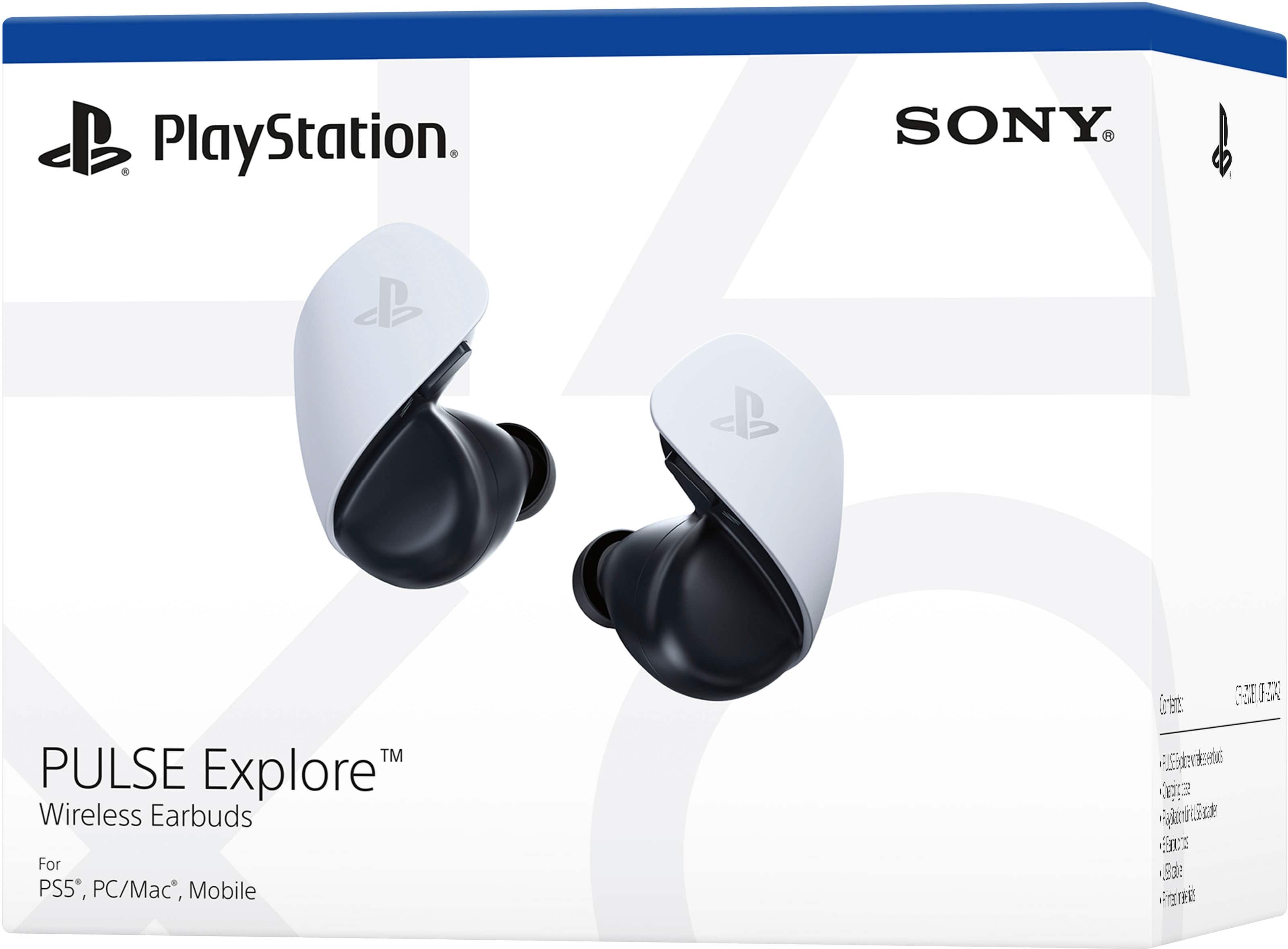 Alt View 16. Sony - PULSE Explore Wireless Gaming Earbuds - for PS5 - White.