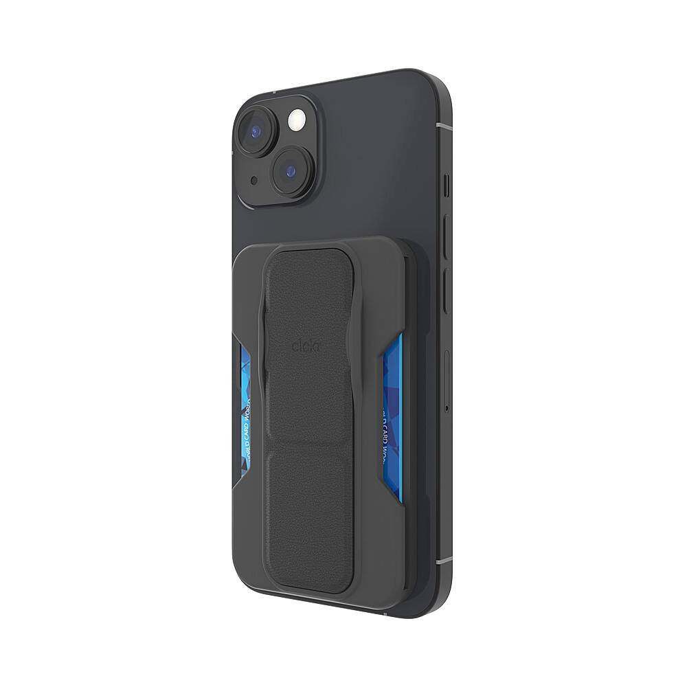 Alt View 21. CLCKR - MagSafe Wallet Stand & Grip - Black.