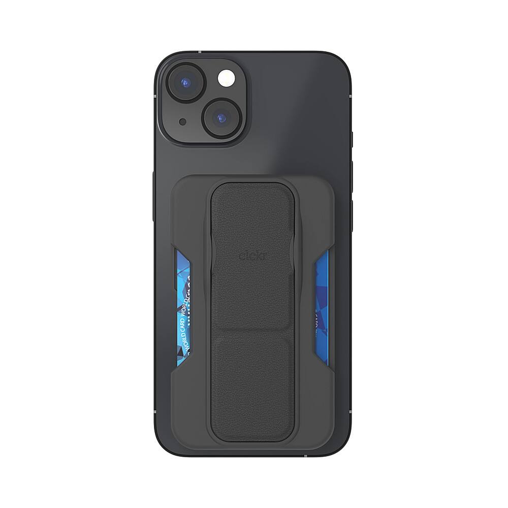 Alt View 23. CLCKR - MagSafe Wallet Stand & Grip - Black.