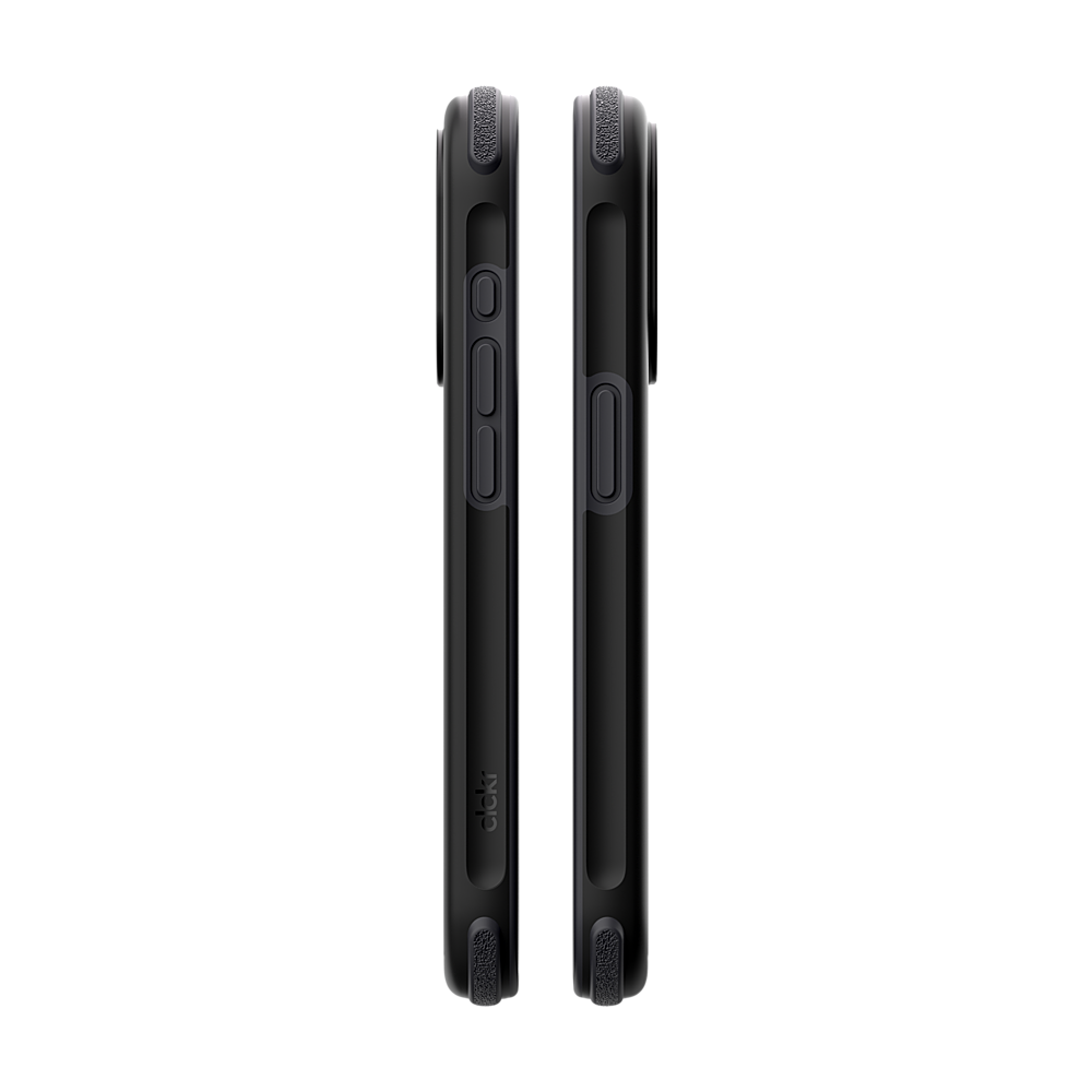 Alt View 2. CLCKR - G-Form Protection Carbon MagSafe Case for Apple iPhone 15 Pro 6.1" - Black/Grey.