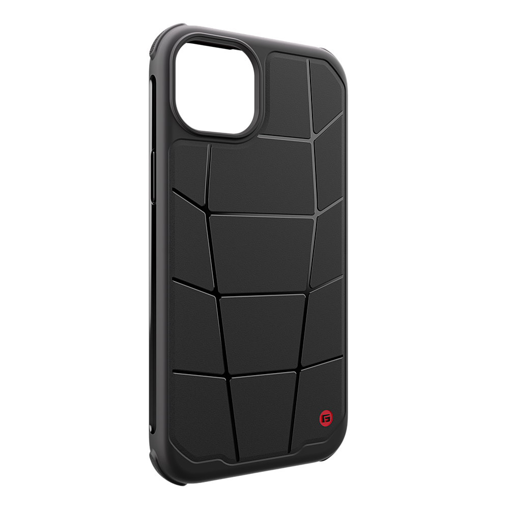 Alt View 1. CLCKR - G-Form Protection Force MagSafe Case for Apple iPhone 15 Plus 6.7" - Black/Red.