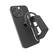 Left. CLCKR - Clear Compact Magsafe Stand & Grip - Black.
