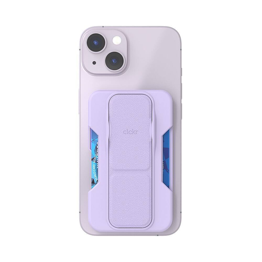 Alt View 20. CLCKR - MagSafe Wallet Stand & Grip - Purple.