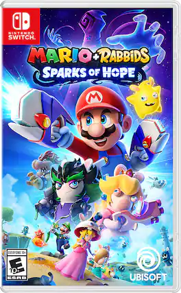 Front. Ubisoft - Mario + Rabbids Sparks of Hope. - E10+ (Everyone 10+)