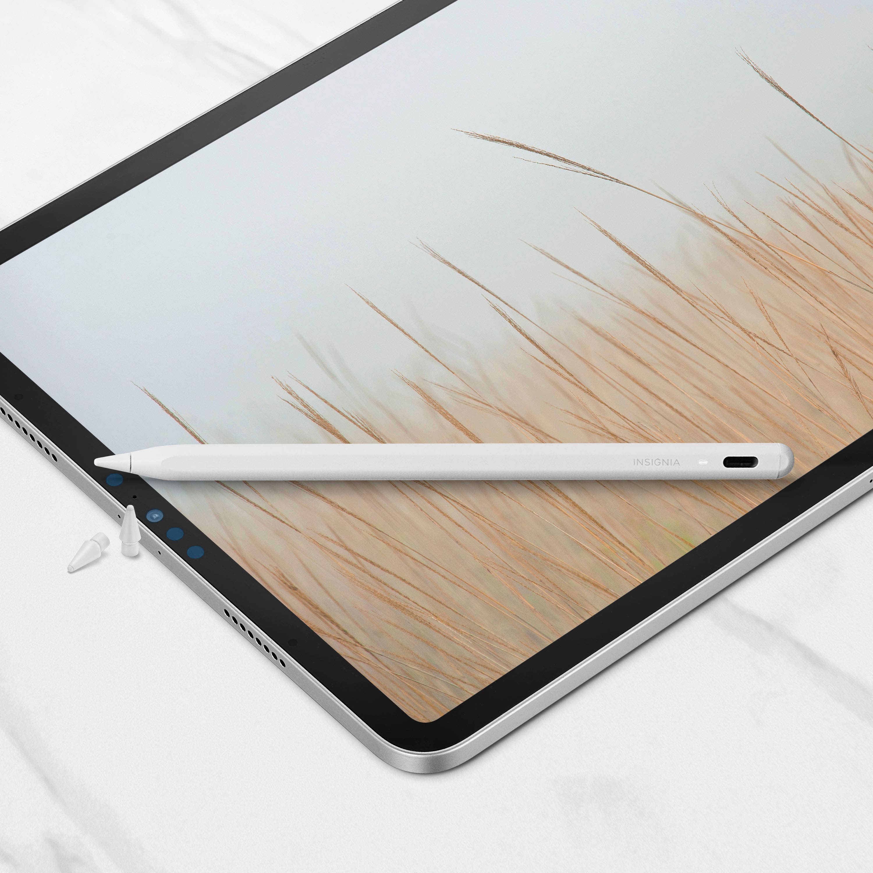 Alt View 17. Insignia™ - Replacement Tips for Apple Pencil 1st Generation, 2nd Generation, and Insignia Active Stylus (4-Pack) - White.