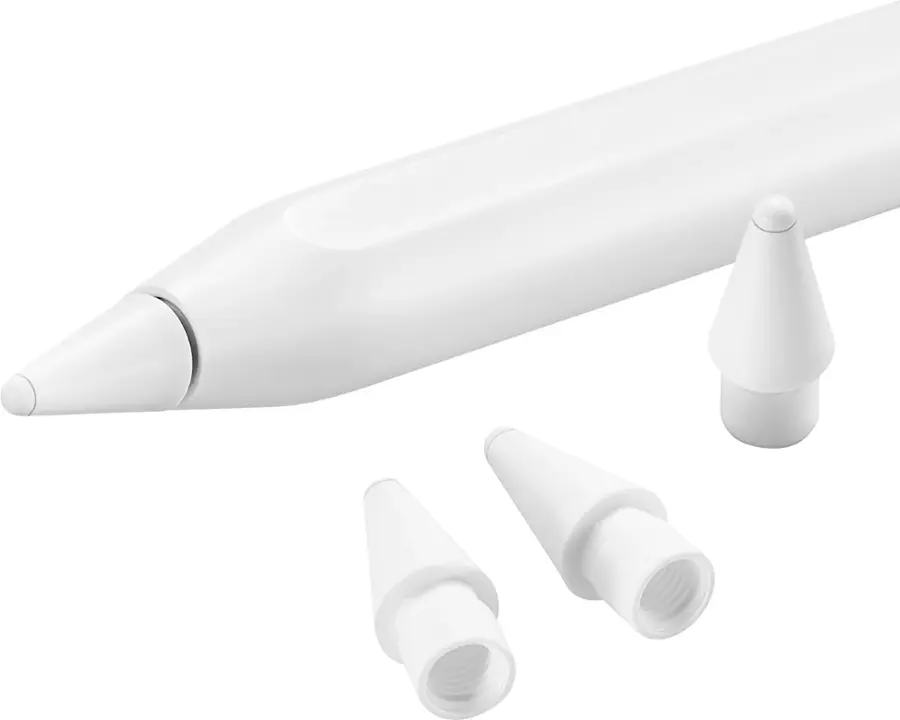 Alt View 18. Insignia™ - Replacement Tips for Apple Pencil 1st Generation, 2nd Generation, and Insignia Active Stylus (4-Pack) - White.
