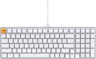 Glorious - GMMK 2 Prebuilt 96% Full Size Wired  Mechanical Linear Switch Gaming Keyboard with Hotswappable Switches - White - Front_Zoom