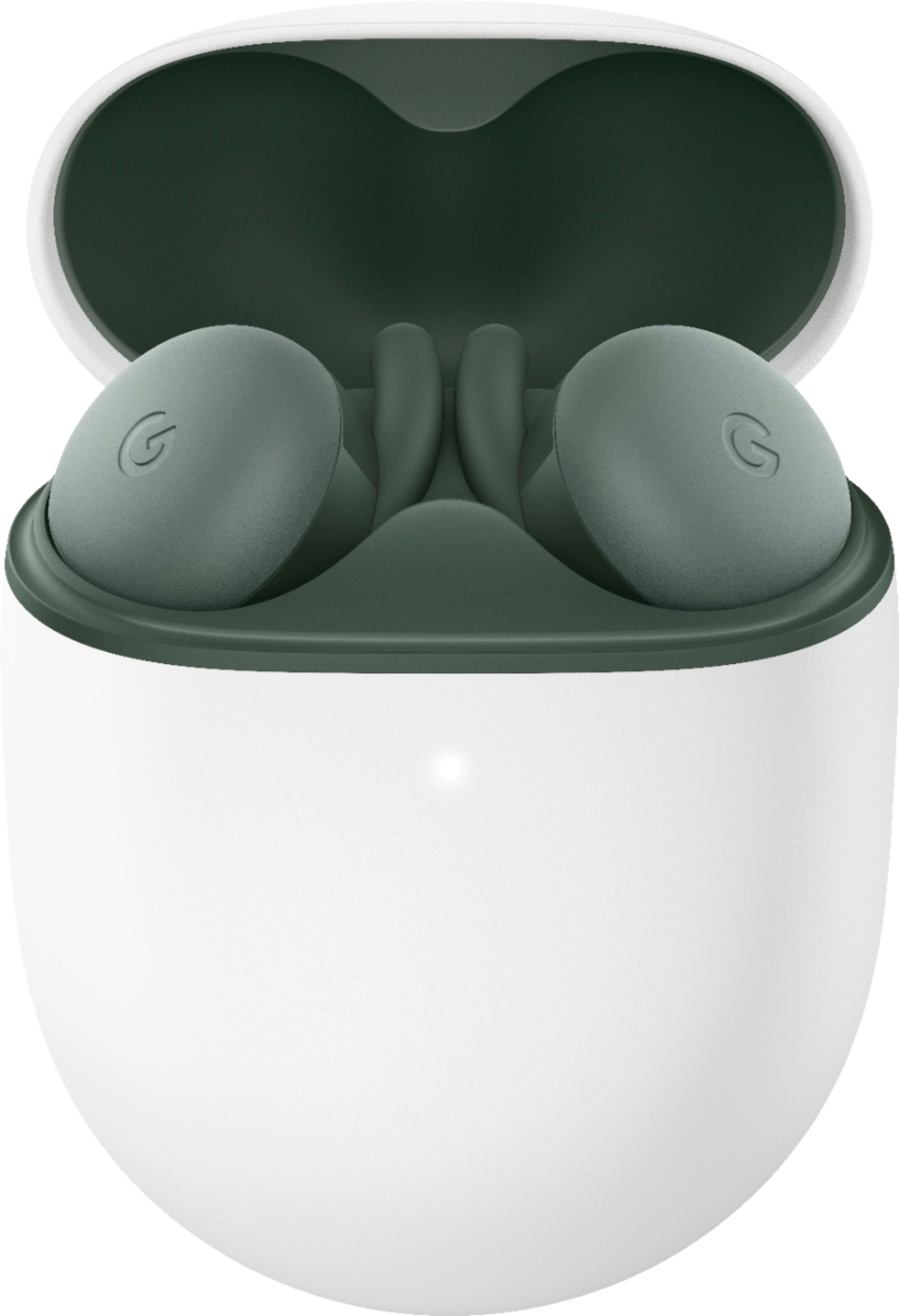 Google - Geek Squad Certified Refurbished Pixel Buds A-Series True Wireless In-Ear Headphones - Olive