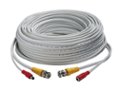 Front Zoom. Lorex - 60’ 4K In-wall RG59 to RG59 BNC Video/Power UL CMR Cable with Fire-Resistant - White.