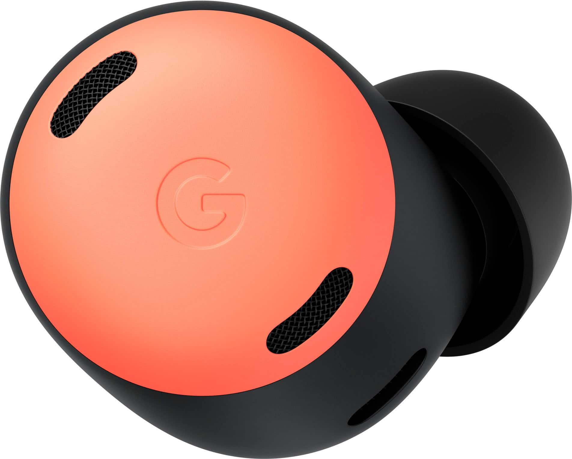 Alt View 11. Google - Geek Squad Certified Refurbished Pixel Buds Pro True Wireless Noise Cancelling Earbuds - Coral.