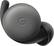Left. Google - Geek Squad Certified Refurbished Pixel Buds A-Series True Wireless In-Ear Headphones - Charcoal.