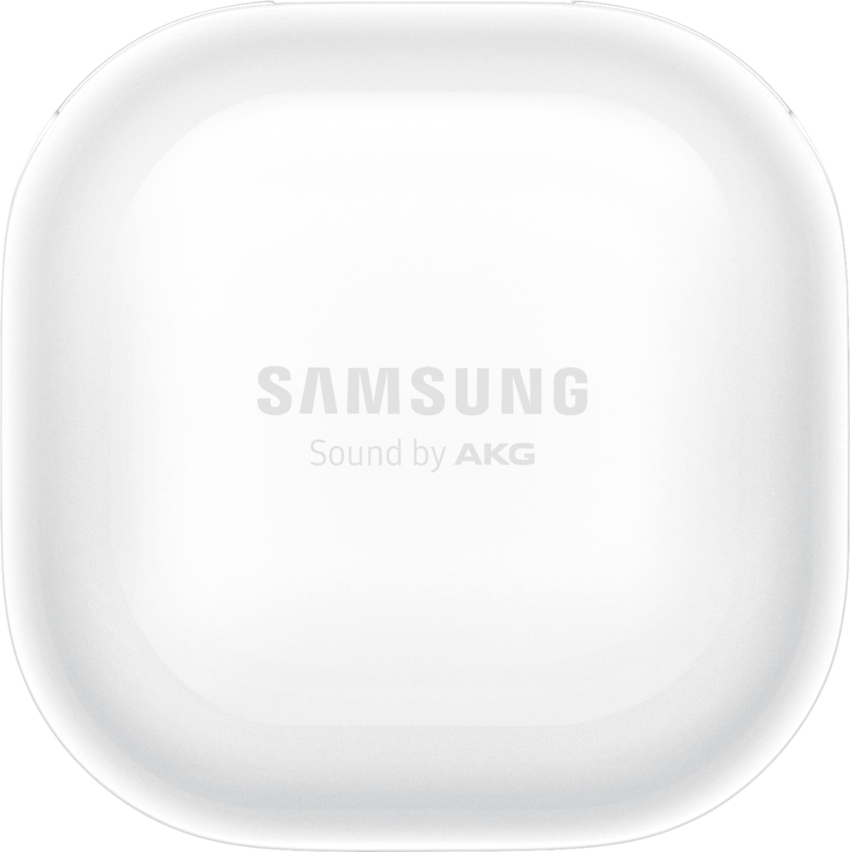 Alt View 18. Samsung - Geek Squad Certified Refurbished Galaxy Buds Live True Wireless Earbud Headphones - White.