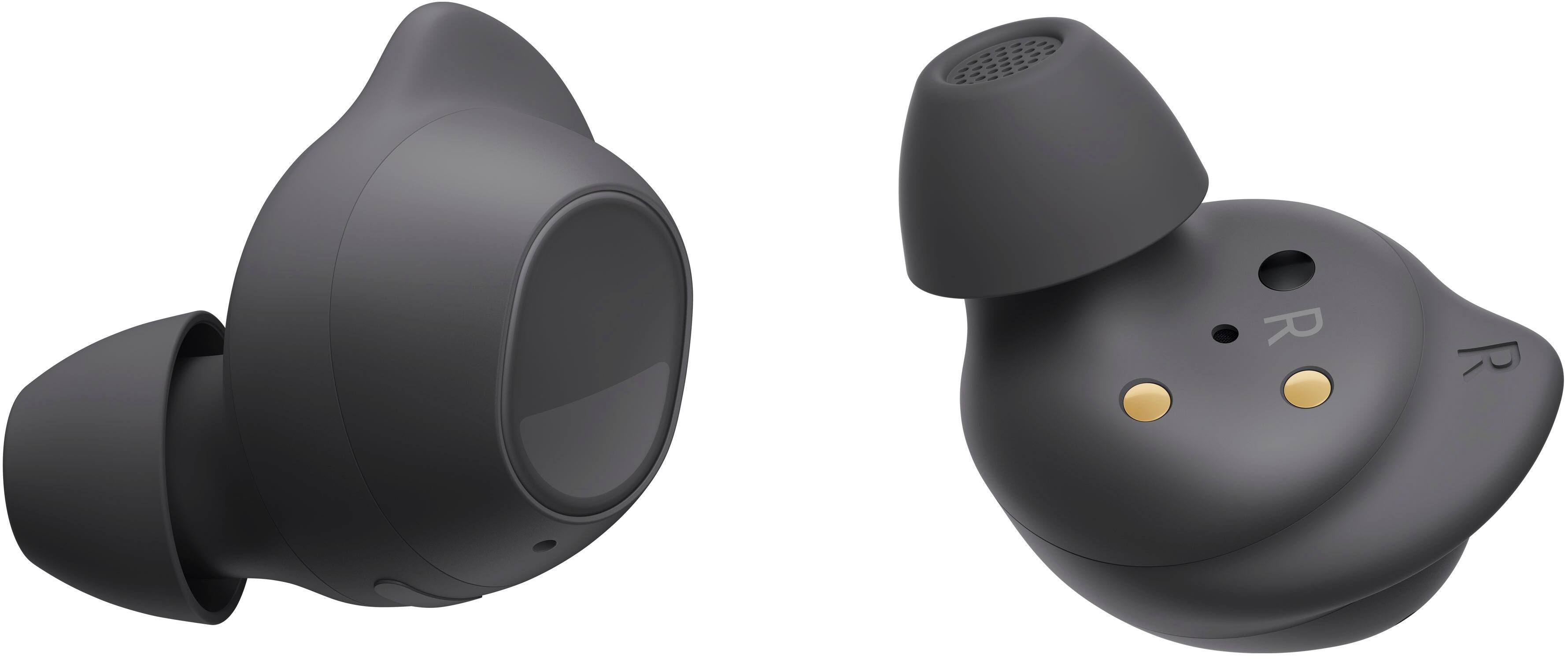 Alt View 15. Samsung - Geek Squad Certified Refurbished Galaxy Buds FE Wireless Earbud Headphones - Graphite.