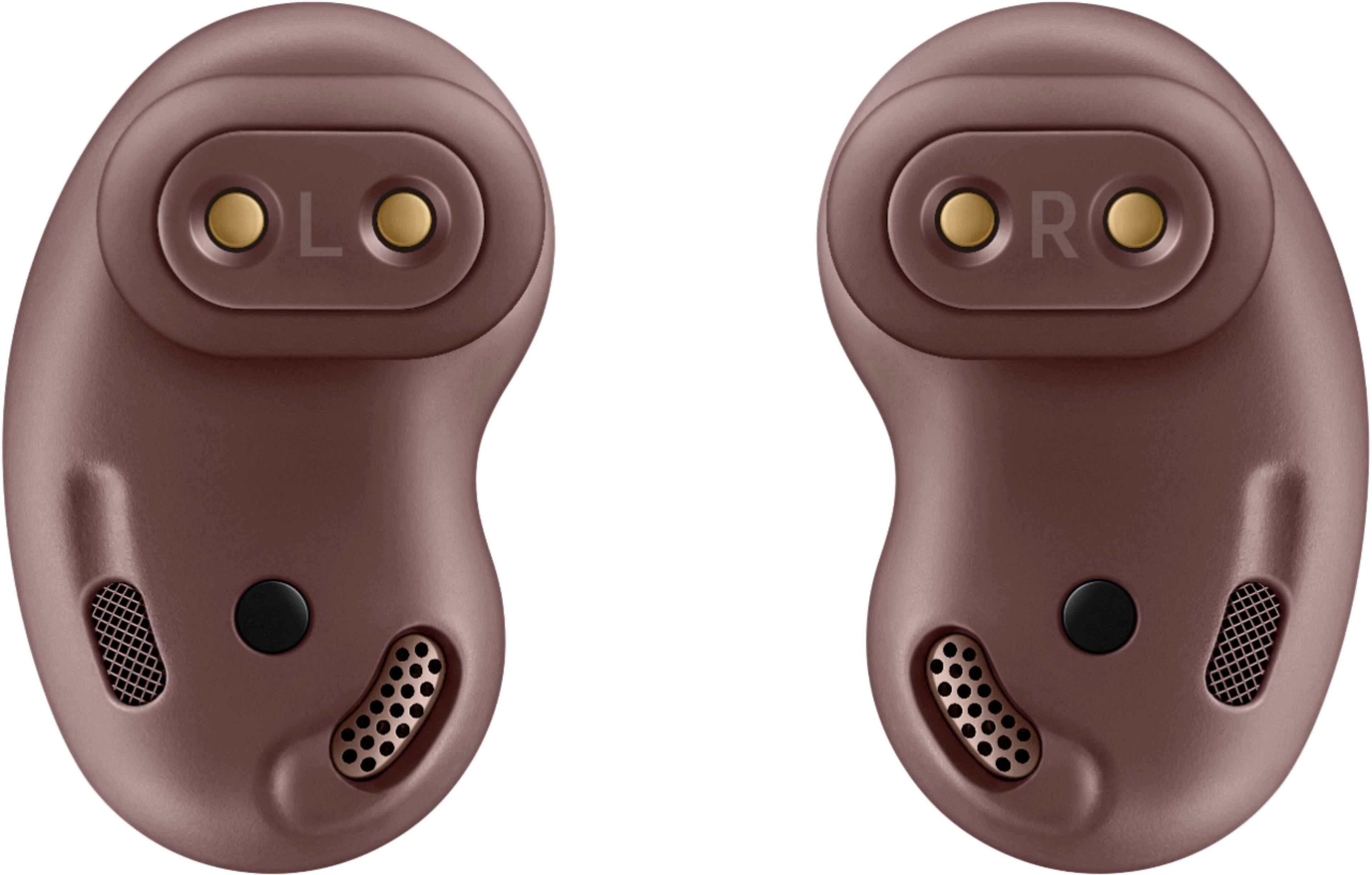 Alt View 12. Samsung - Geek Squad Certified Refurbished Galaxy Buds Live True Wireless Earbud Headphones - Bronze.