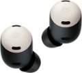 Left Zoom. Google - Geek Squad Certified Refurbished Pixel Buds Pro True Wireless Noise Cancelling Earbuds - Porcelain.