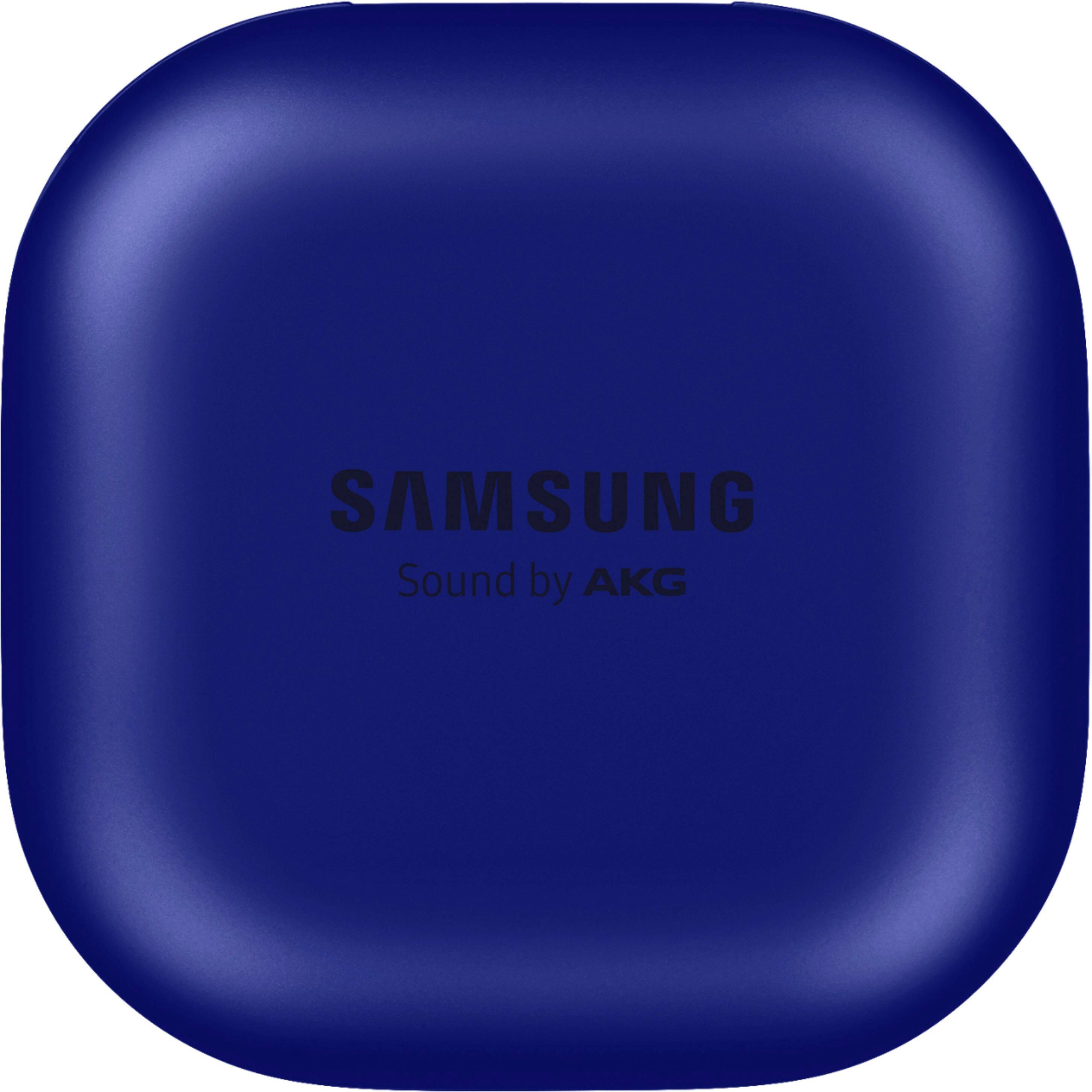 Alt View 17. Samsung - Geek Squad Certified Refurbished Galaxy Buds Live True Wireless Earbud Headphones - Blue.