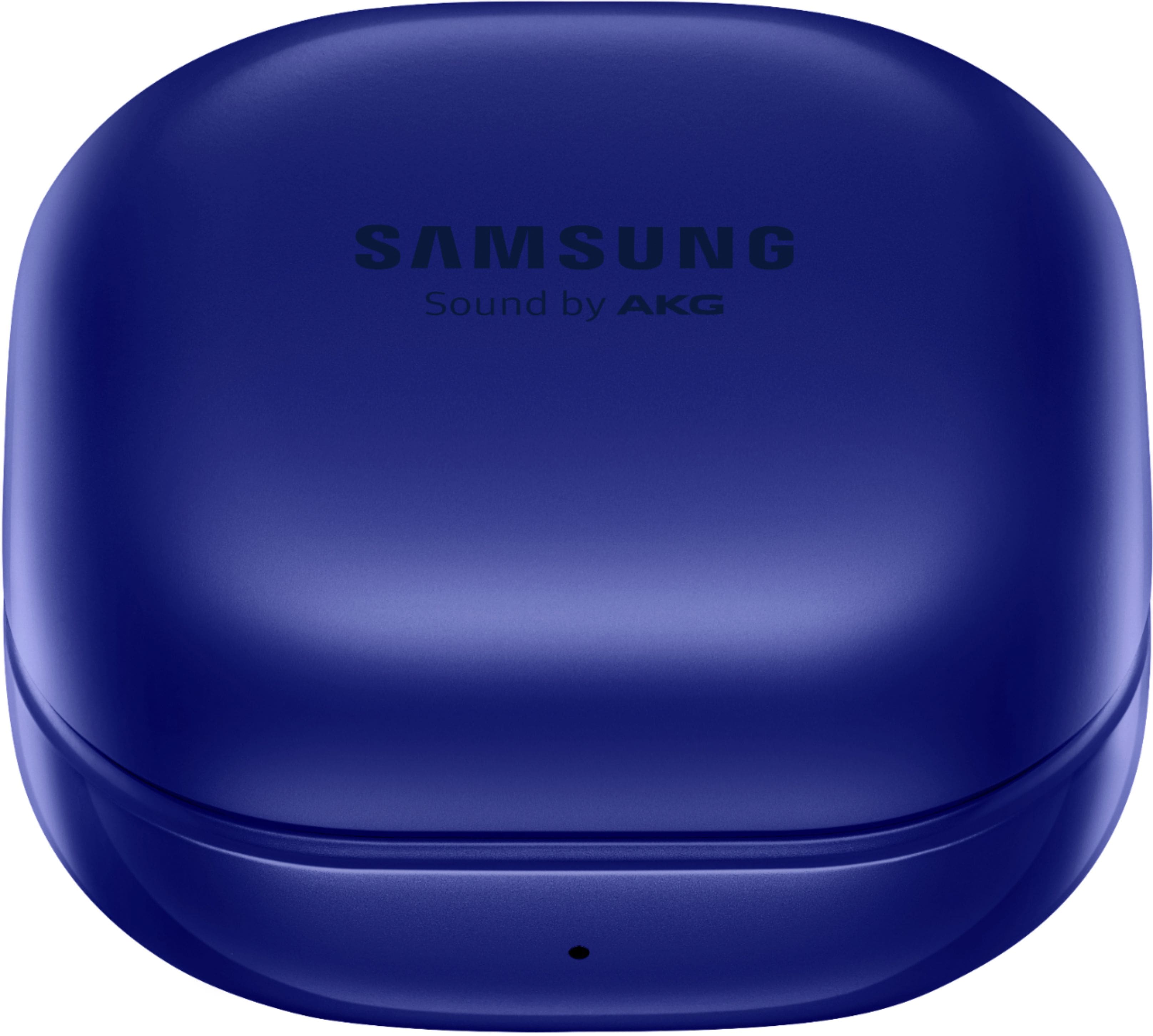 Alt View 18. Samsung - Geek Squad Certified Refurbished Galaxy Buds Live True Wireless Earbud Headphones - Blue.
