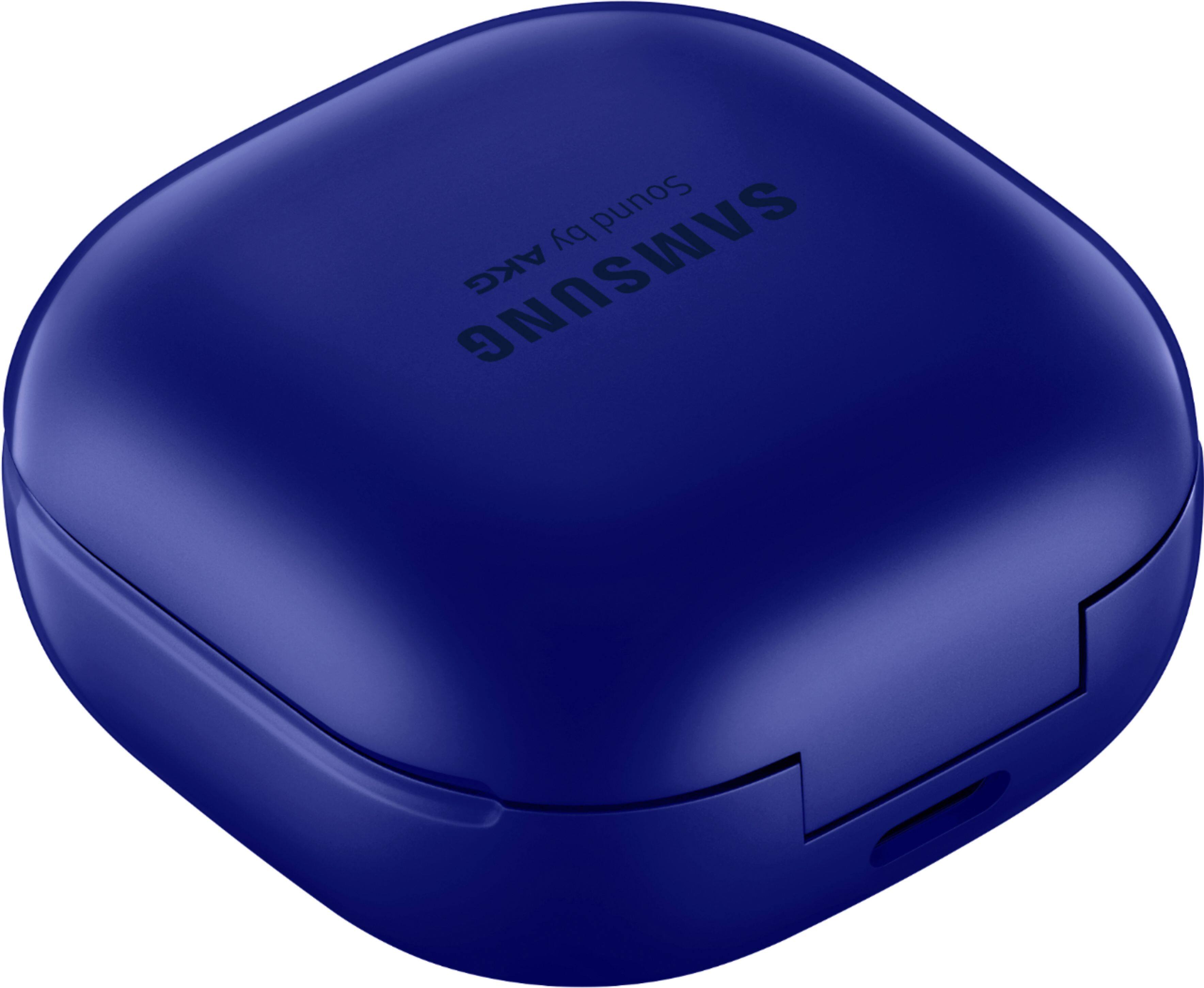 Alt View 19. Samsung - Geek Squad Certified Refurbished Galaxy Buds Live True Wireless Earbud Headphones - Blue.