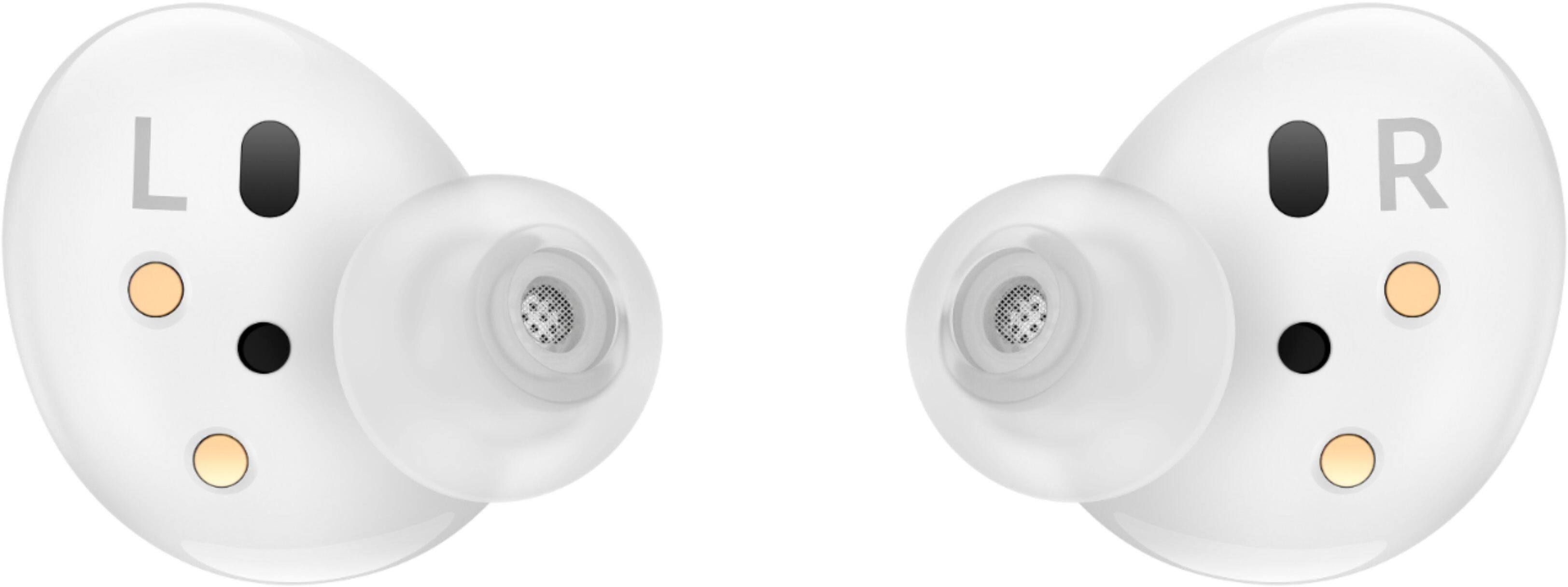 Alt View 11. Samsung - Geek Squad Certified Refurbished Galaxy Buds2 True Wireless Earbud Headphones - White.